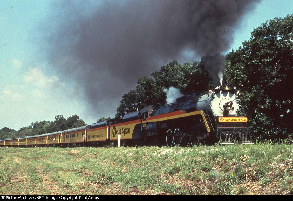 RDG 2101 Chessie Steam Special Season 1 1977 